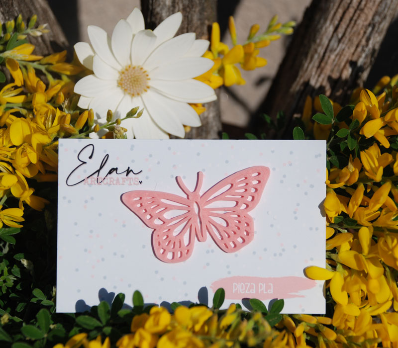 MARIPOSA ROSA SEDA